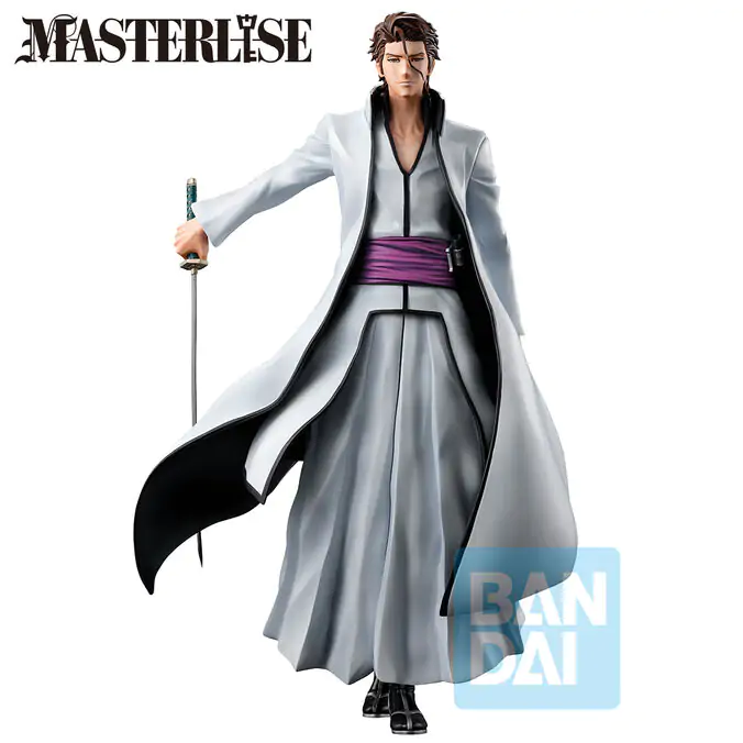 Bleach Thousand Year Blood War Sosuke Aizen Stirring Souls Vol.1 Ichibansho figurină 25cm poza produsului