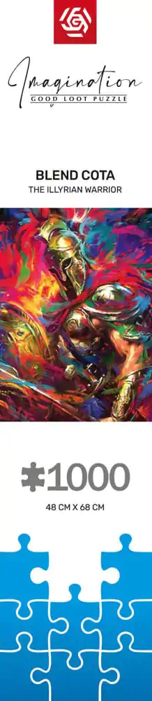 Blend Cota Puzzle The Illyrian Warrior (1000 piese) poza produsului