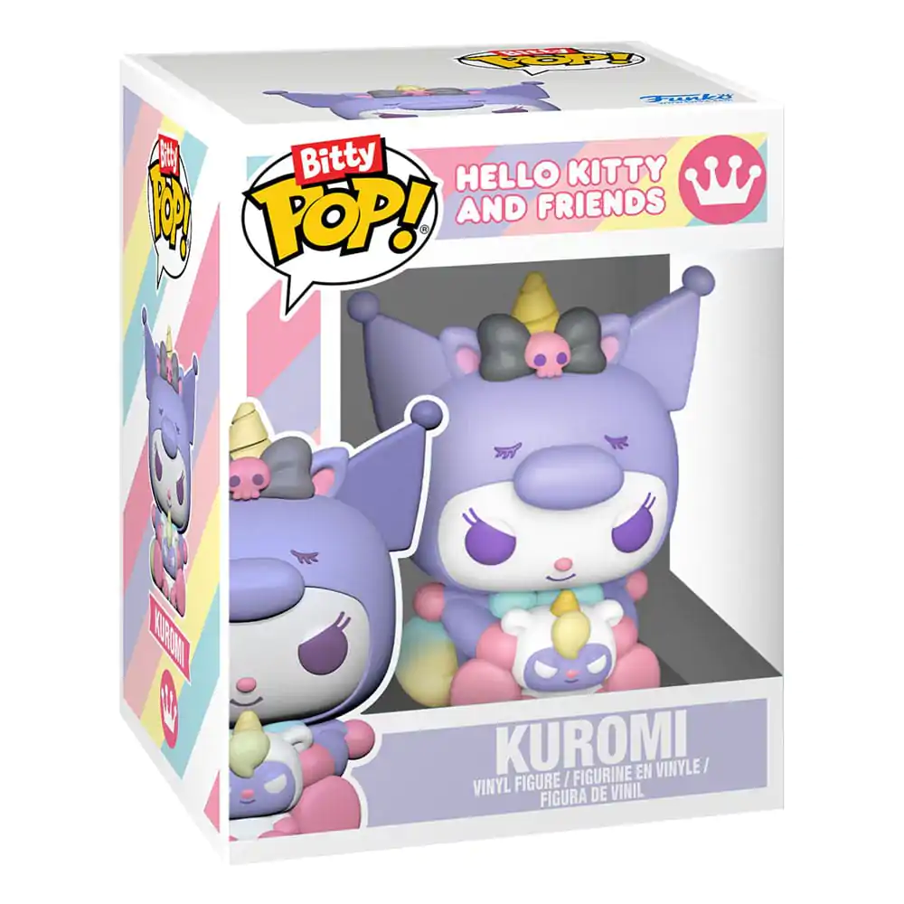 Set 4 Figurine de vinil Bitty Funko POP Hello Kitty and Friends Kuromi poza produsului