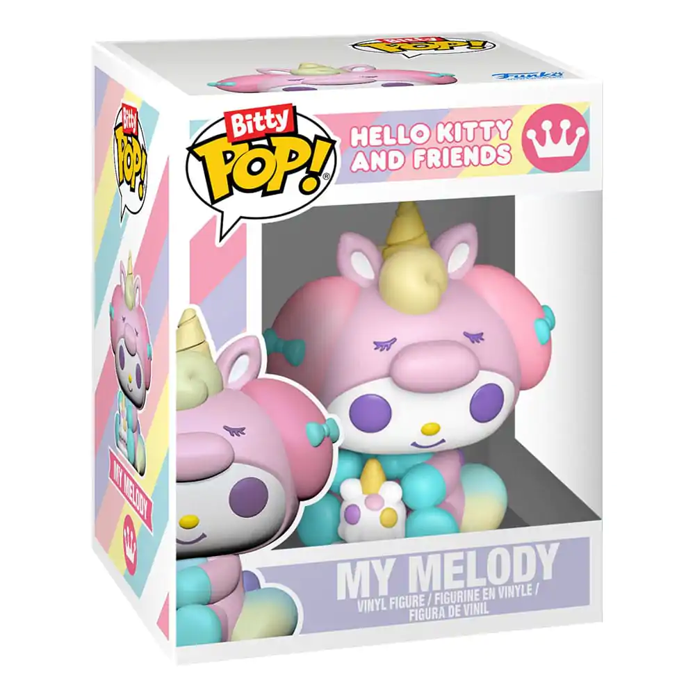 Set 4 Figurine de vinil Bitty Funko POP Hello Kitty and Friends Kuromi poza produsului