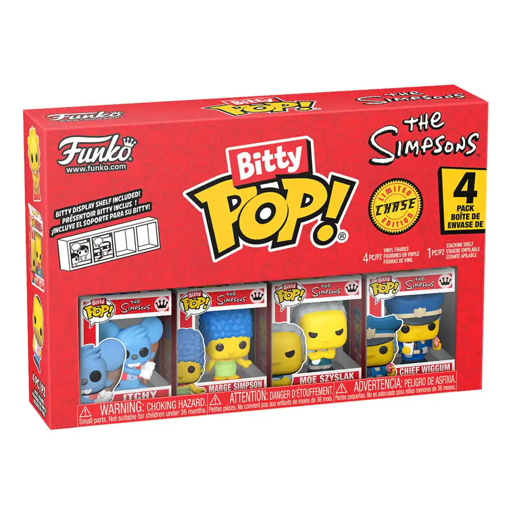 Bitty Funko POP The Simpsons Figurină de vinil Set 4 Itchy poza produsului