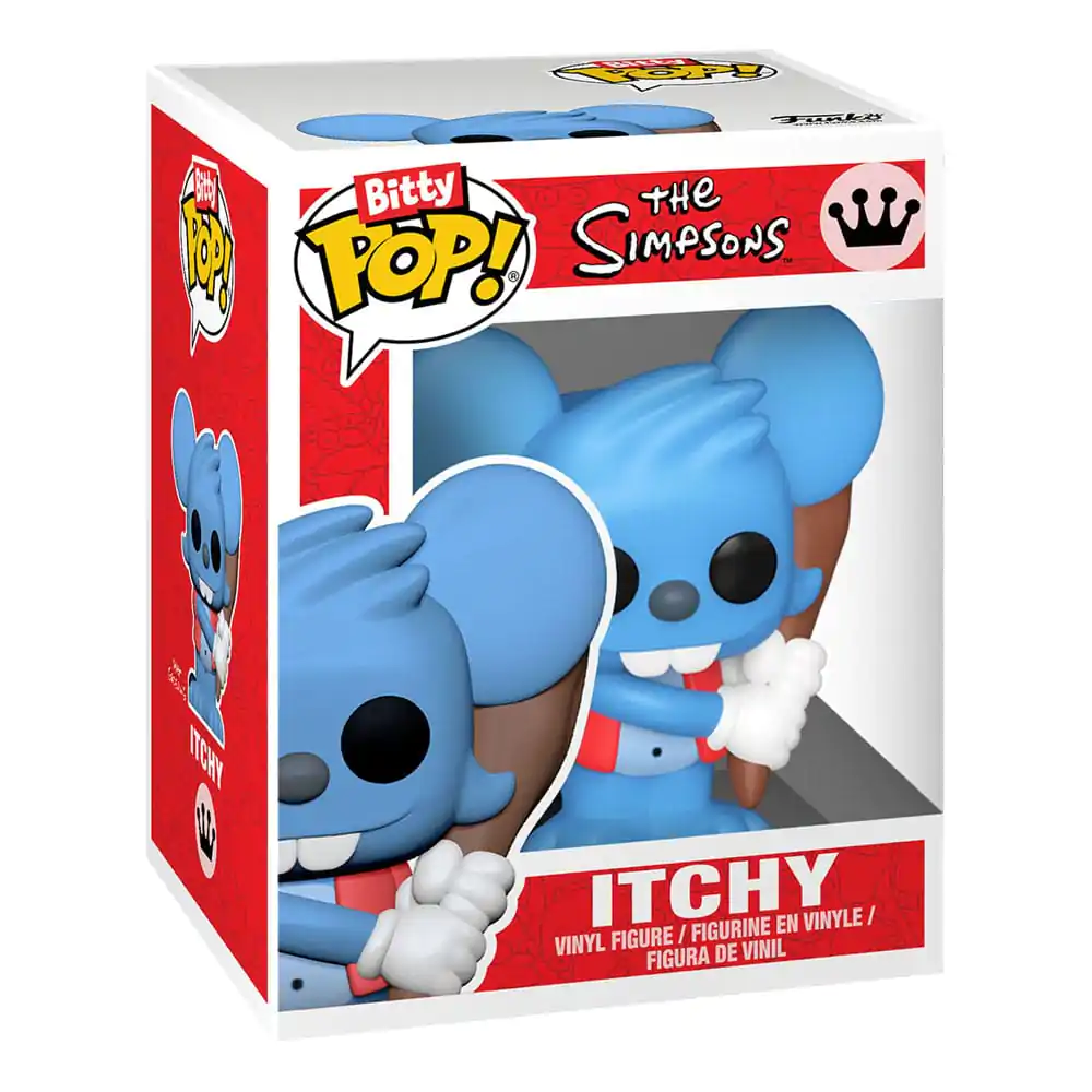 Bitty Funko POP The Simpsons Figurină de vinil Set 4 Itchy poza produsului
