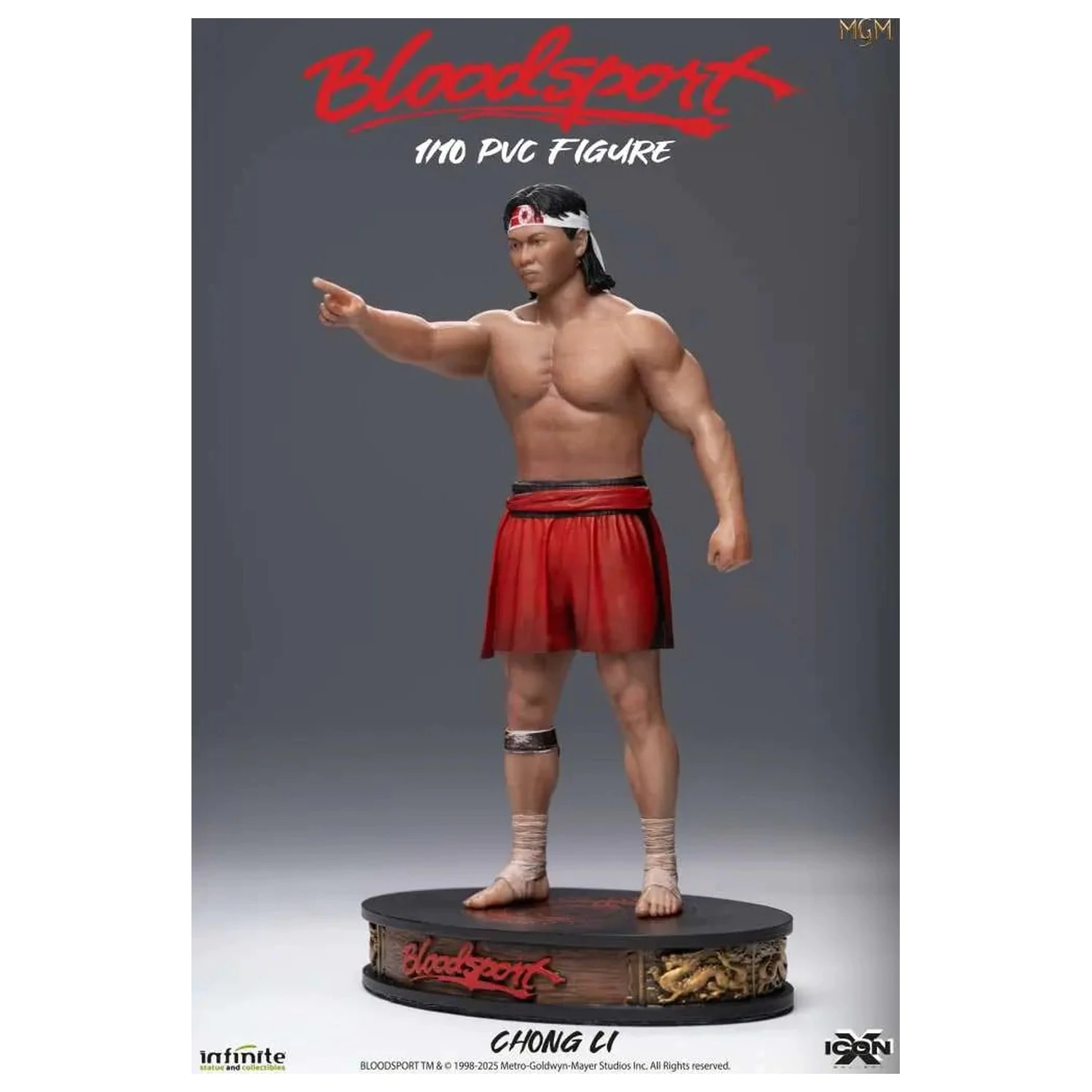 Bloodsport Chong Li Figura 1/10 Icon X 19.8cm poza produsului