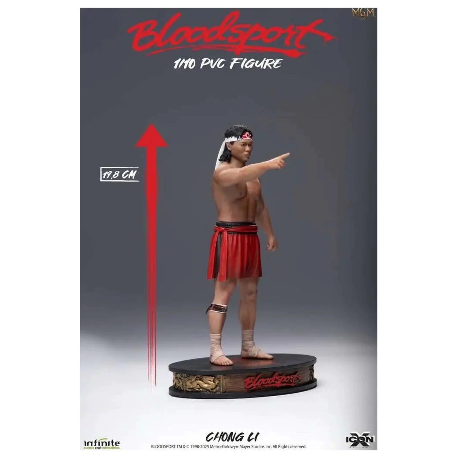Bloodsport Chong Li Figura 1/10 Icon X 19.8cm poza produsului