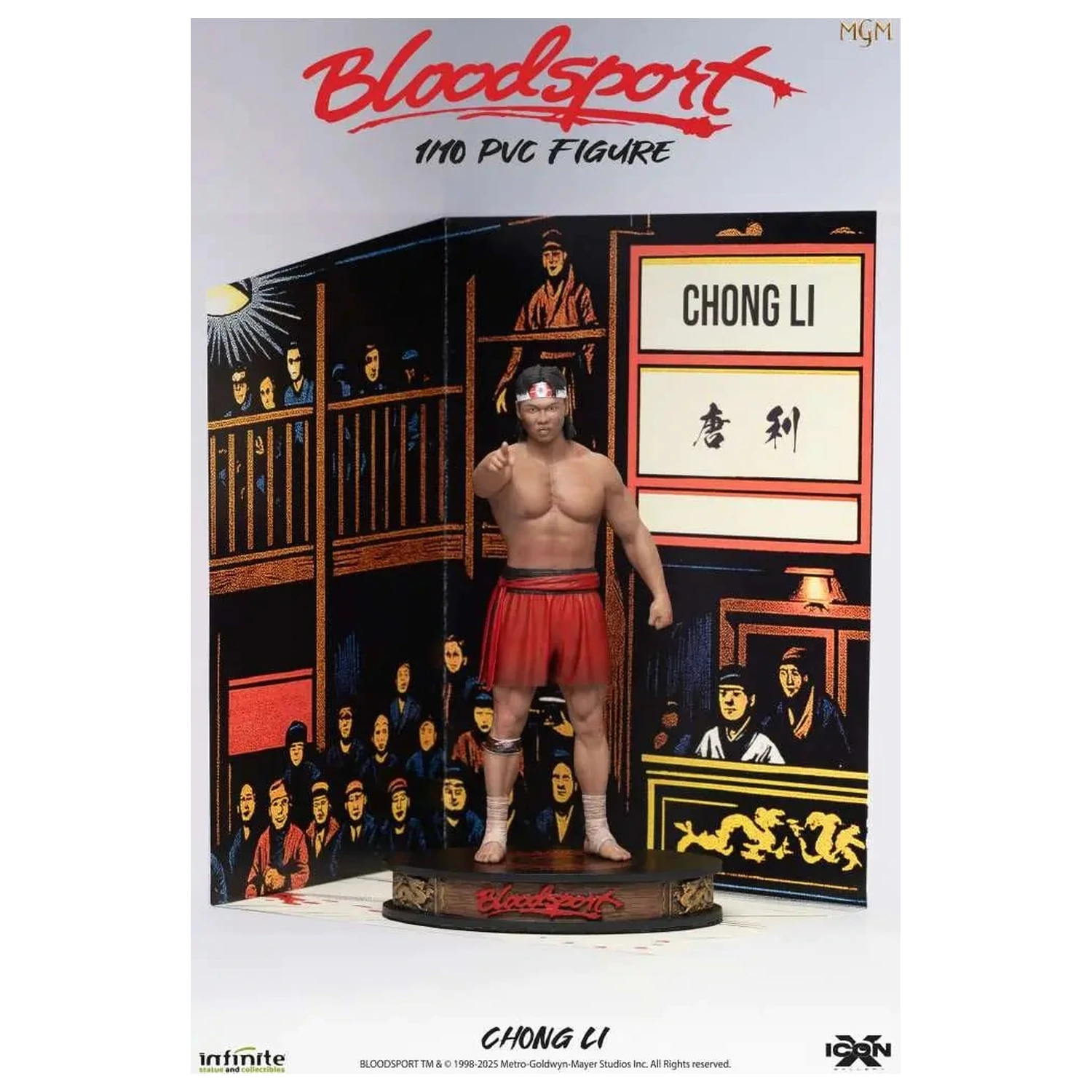 Bloodsport Chong Li Figura 1/10 Icon X 19.8cm poza produsului