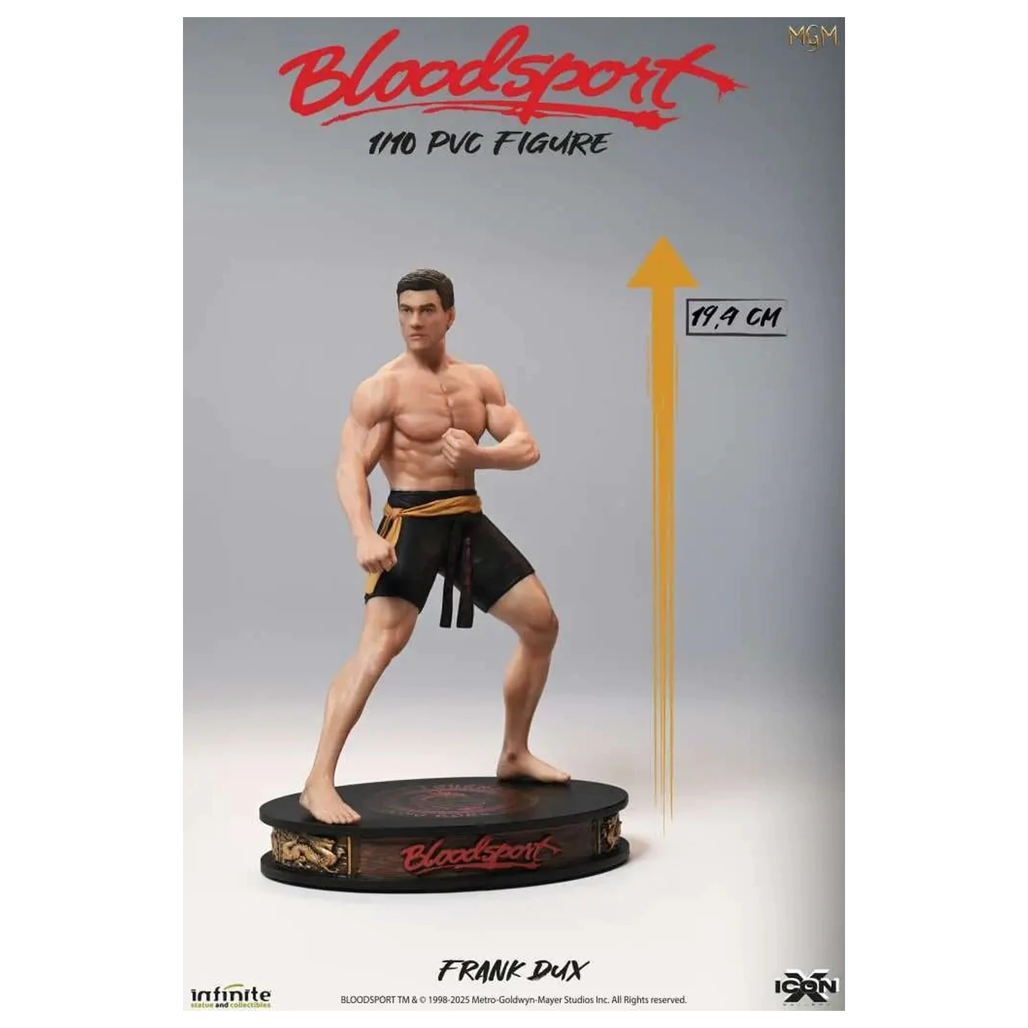 BLOODSPORT Frank Dux Figurina 1/10 Icon X 19.4cm poza produsului
