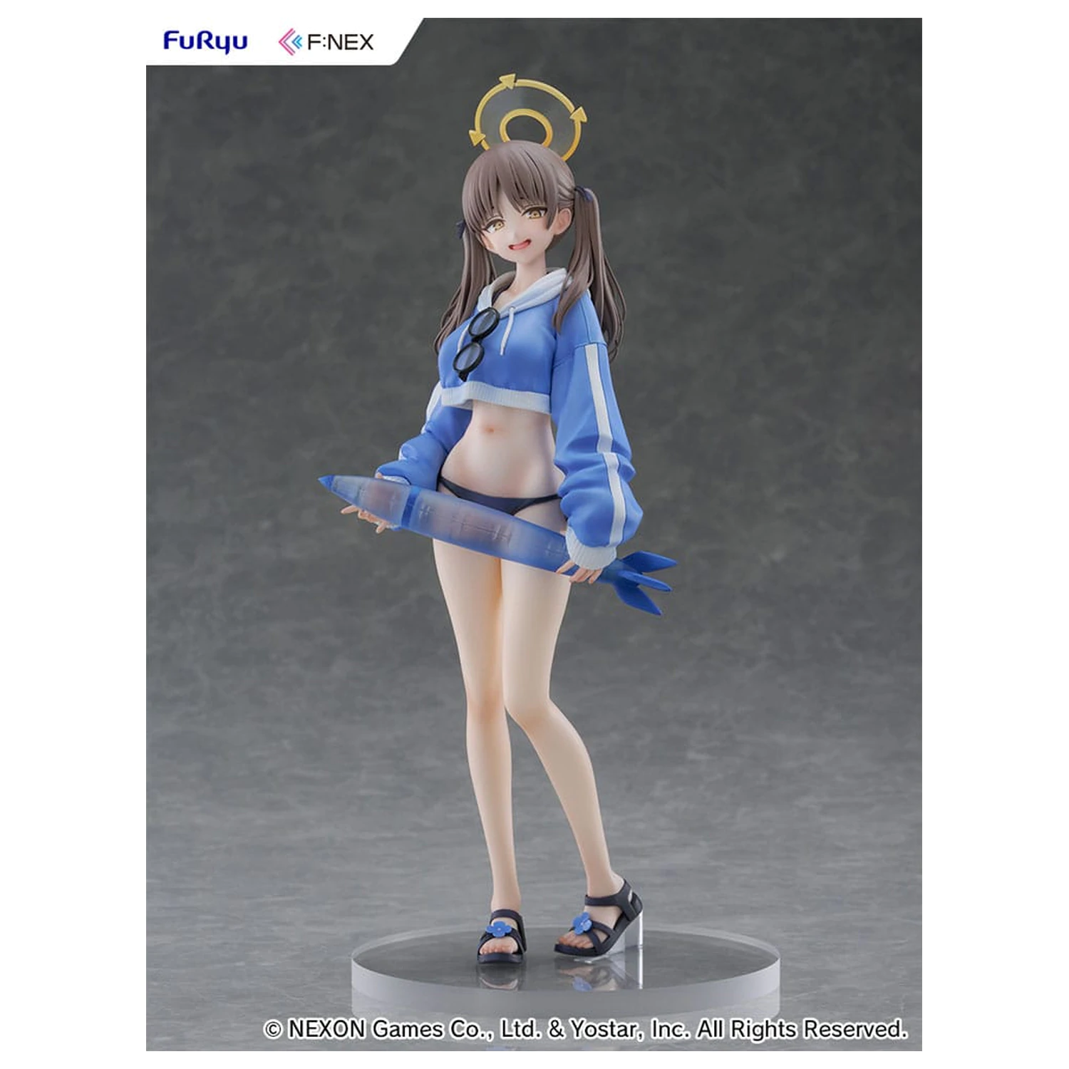 Blue Archiv F:Nex PVC Statuie 1/7 Moe (Costum de baie) 27 cm poza produsului
