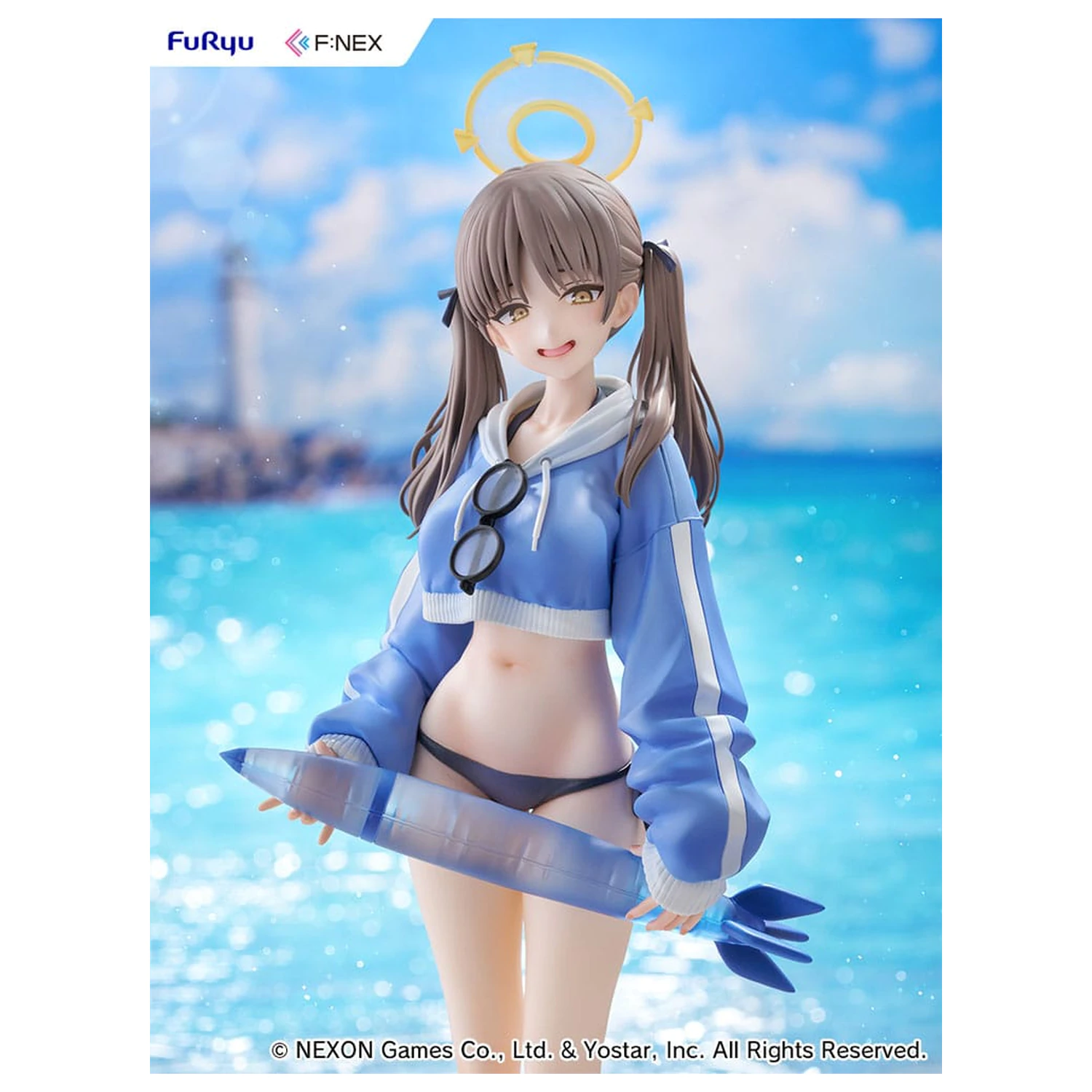 Blue Archiv F:Nex PVC Statuie 1/7 Moe (Costum de baie) 27 cm poza produsului