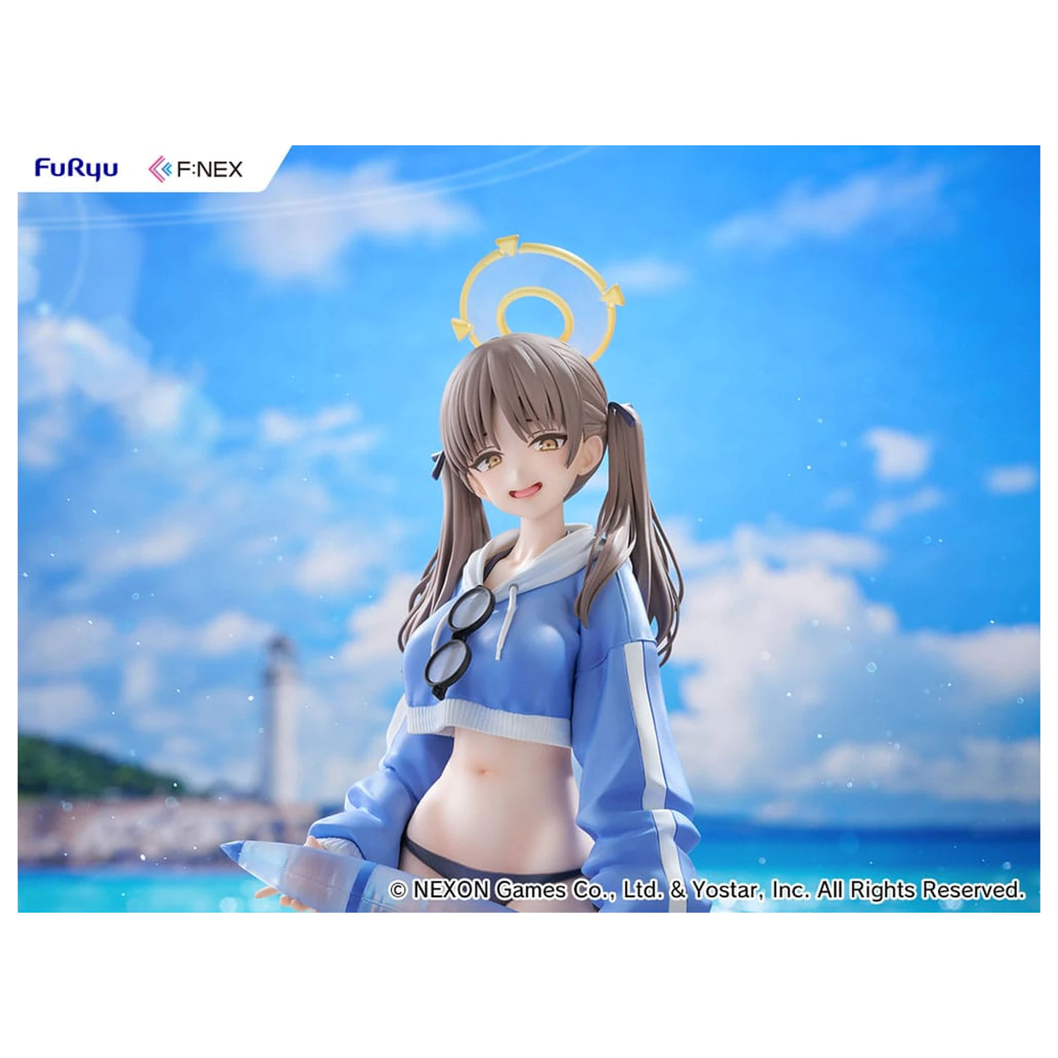 Blue Archiv F:Nex PVC Statuie 1/7 Moe (Costum de baie) 27 cm poza produsului