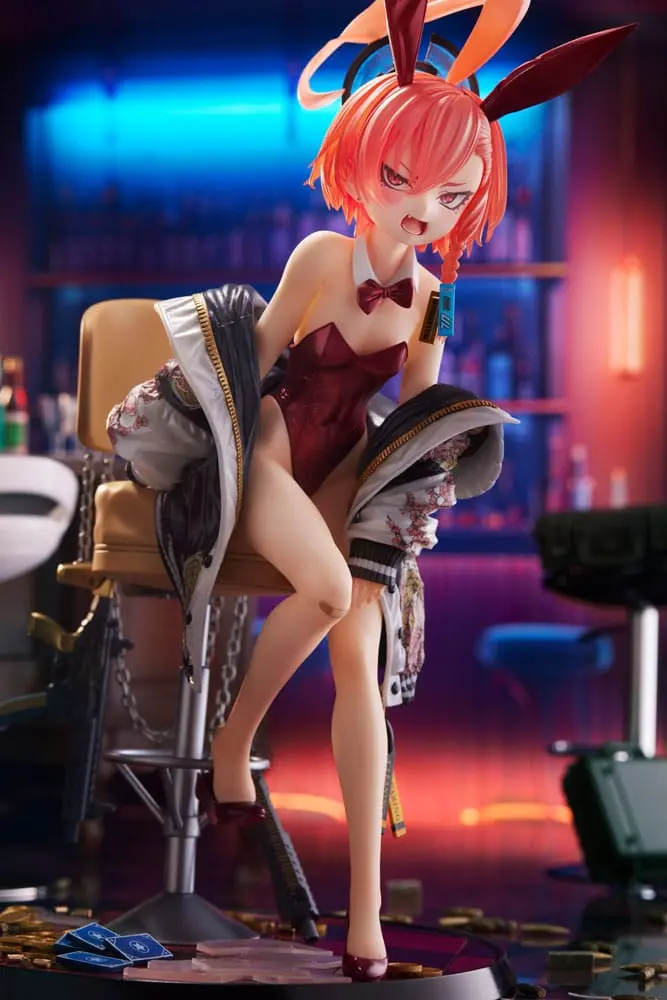 Blue Archive Statuie PVC 1/7 Neru Mikamo Bunny Girl Ver. 25 cm poza produsului