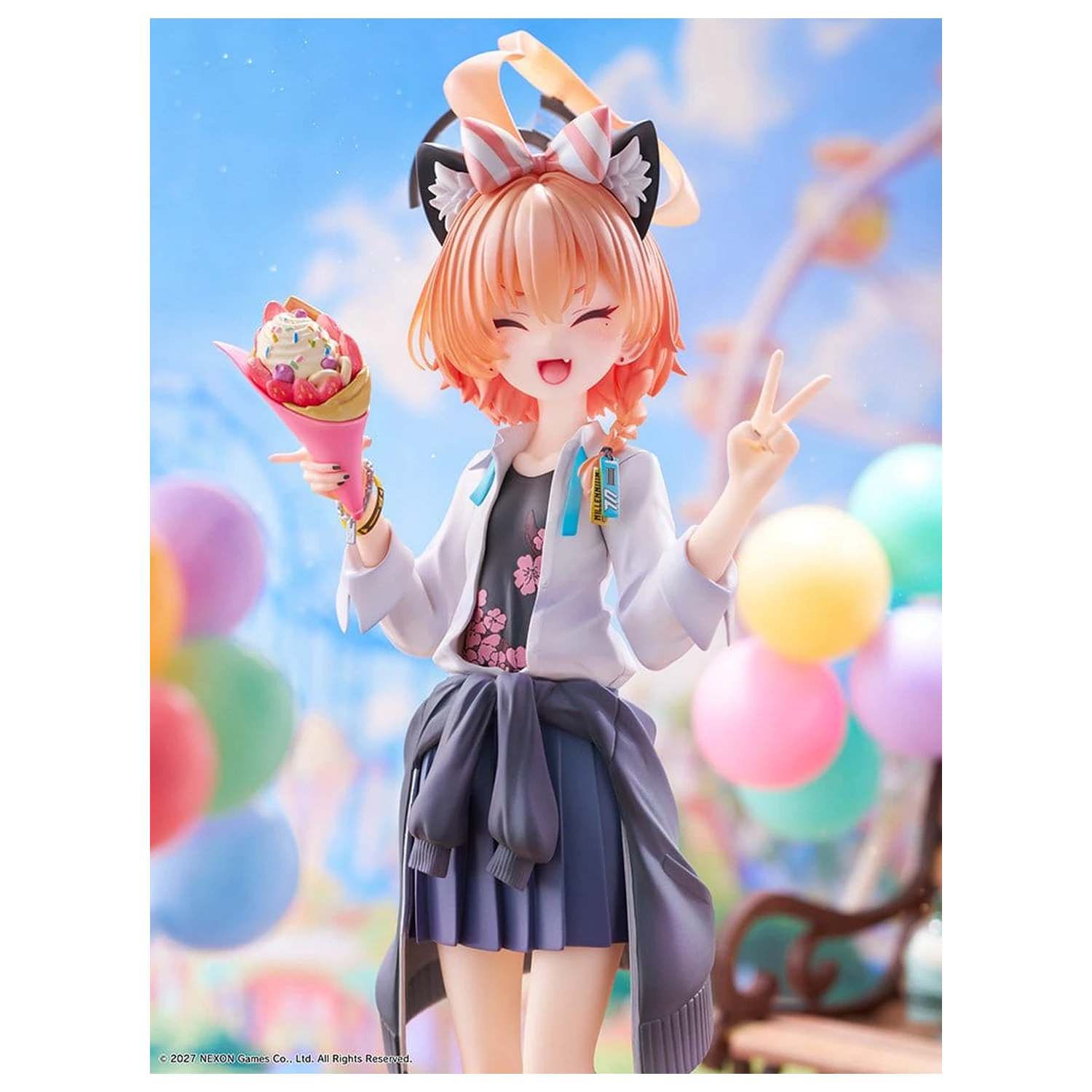 Blue Archive figurina PVC 1/7 Neru (School): Memorial Lobby Ver. 22 cm poza produsului