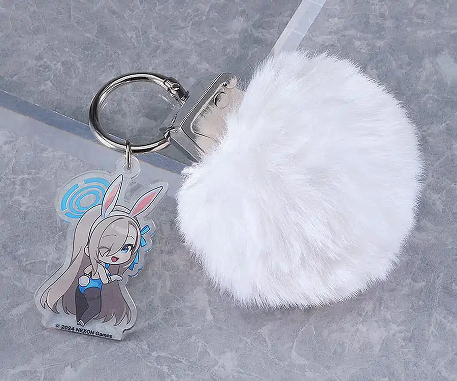 Breloc acrilic Blue Archive Asuna's Rabbit Tail Grenade 6 cm poza produsului