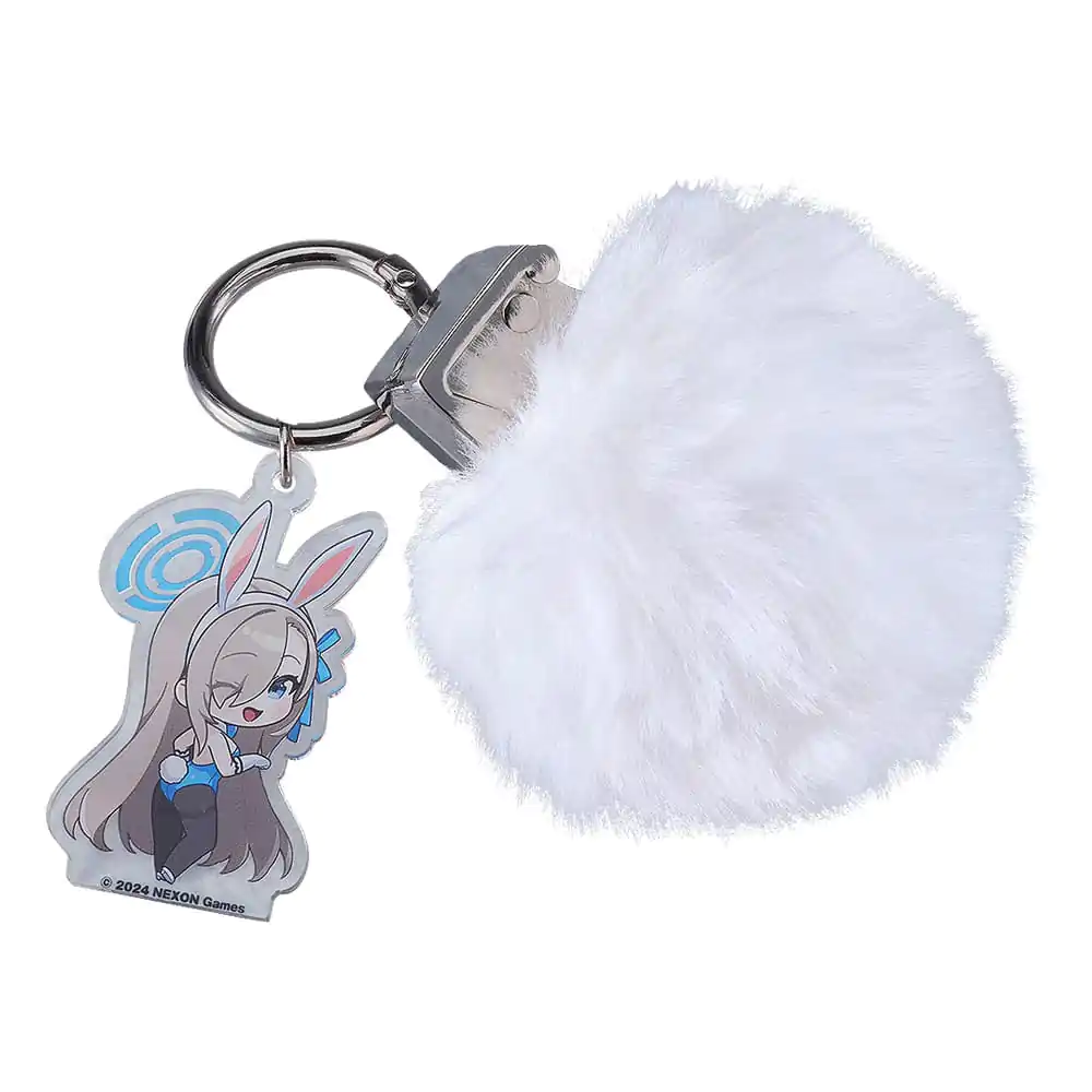 Breloc acrilic Blue Archive Asuna's Rabbit Tail Grenade 6 cm poza produsului