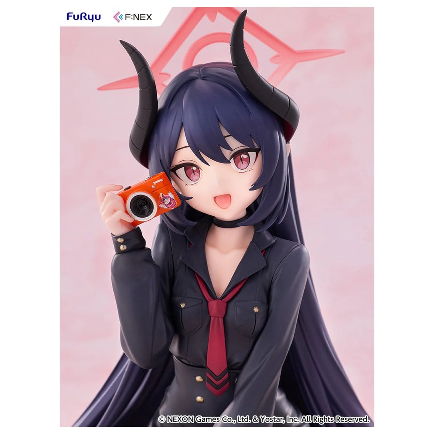 Blue Archive F:NEX Figura PVC 1/7 Chiaki Memorial lobby Ver. 38 cm poza produsului