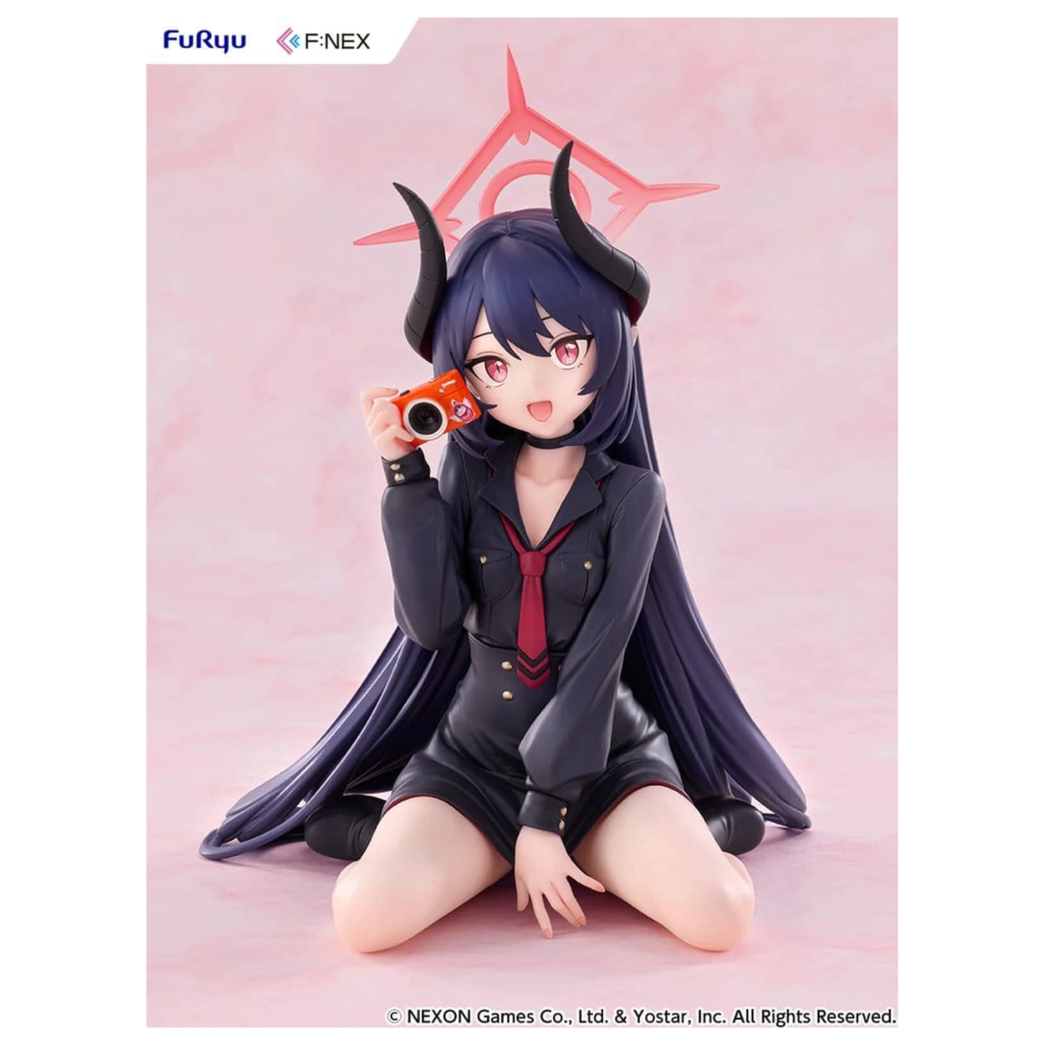 Blue Archive F:NEX Figura PVC 1/7 Chiaki Memorial lobby Ver. 38 cm poza produsului