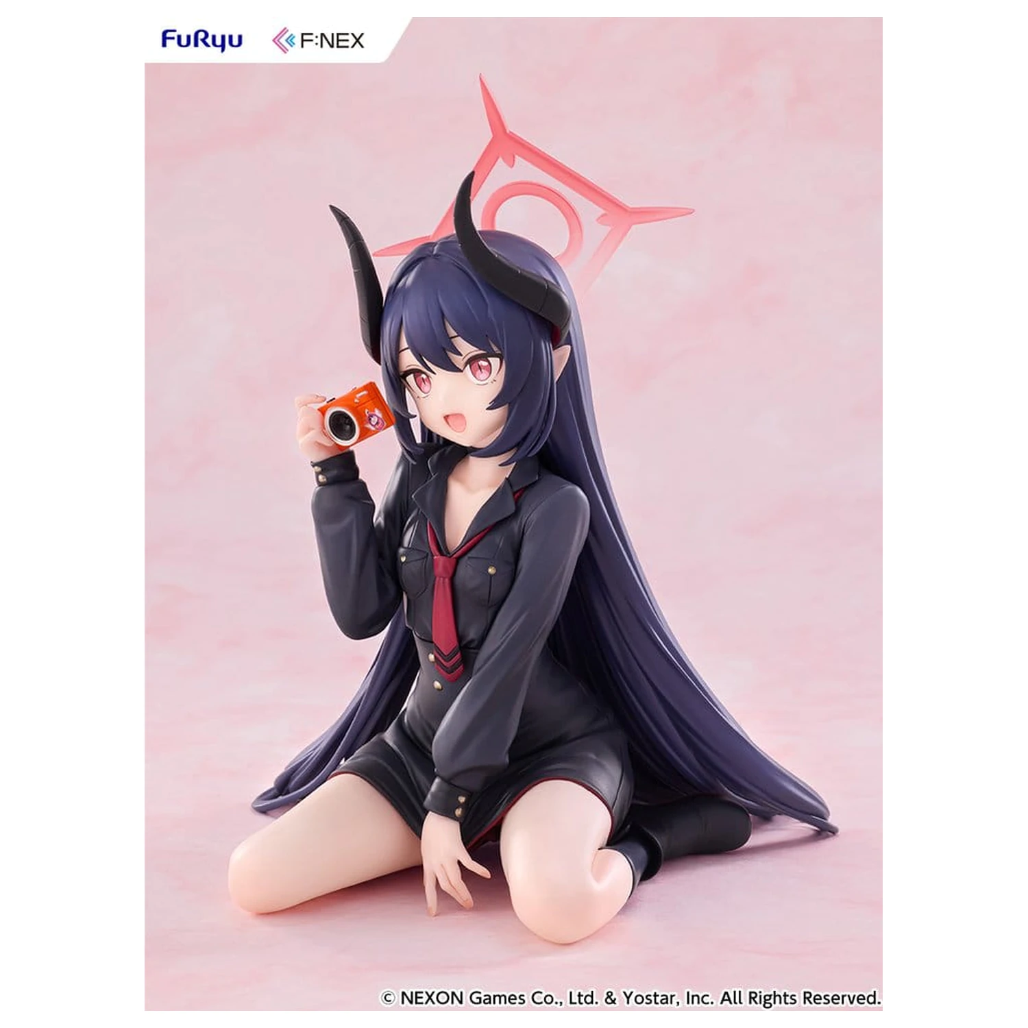 Blue Archive F:NEX Figura PVC 1/7 Chiaki Memorial lobby Ver. 38 cm poza produsului