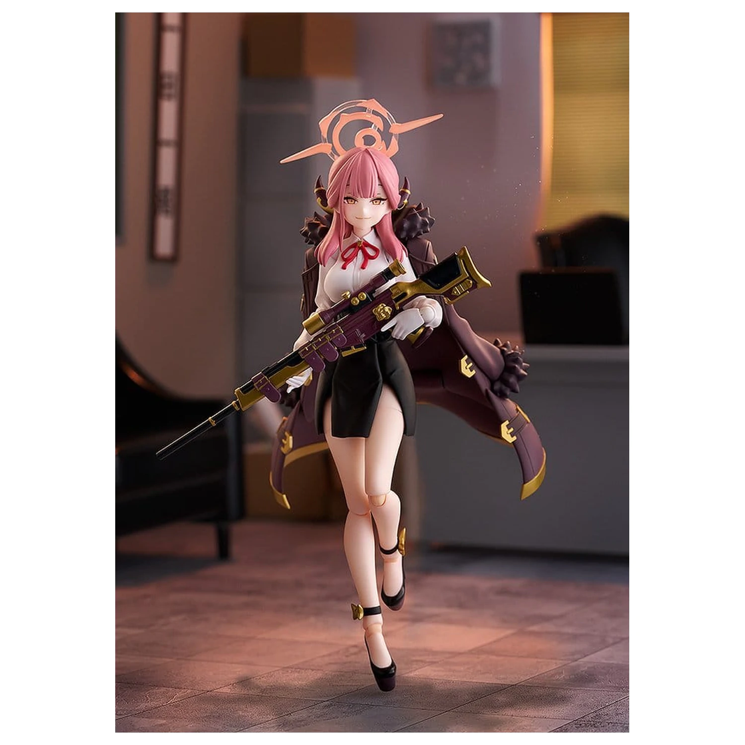 Blue Archive Figma Figurina de actiune Aru Rikuhachima 15 cm poza produsului
