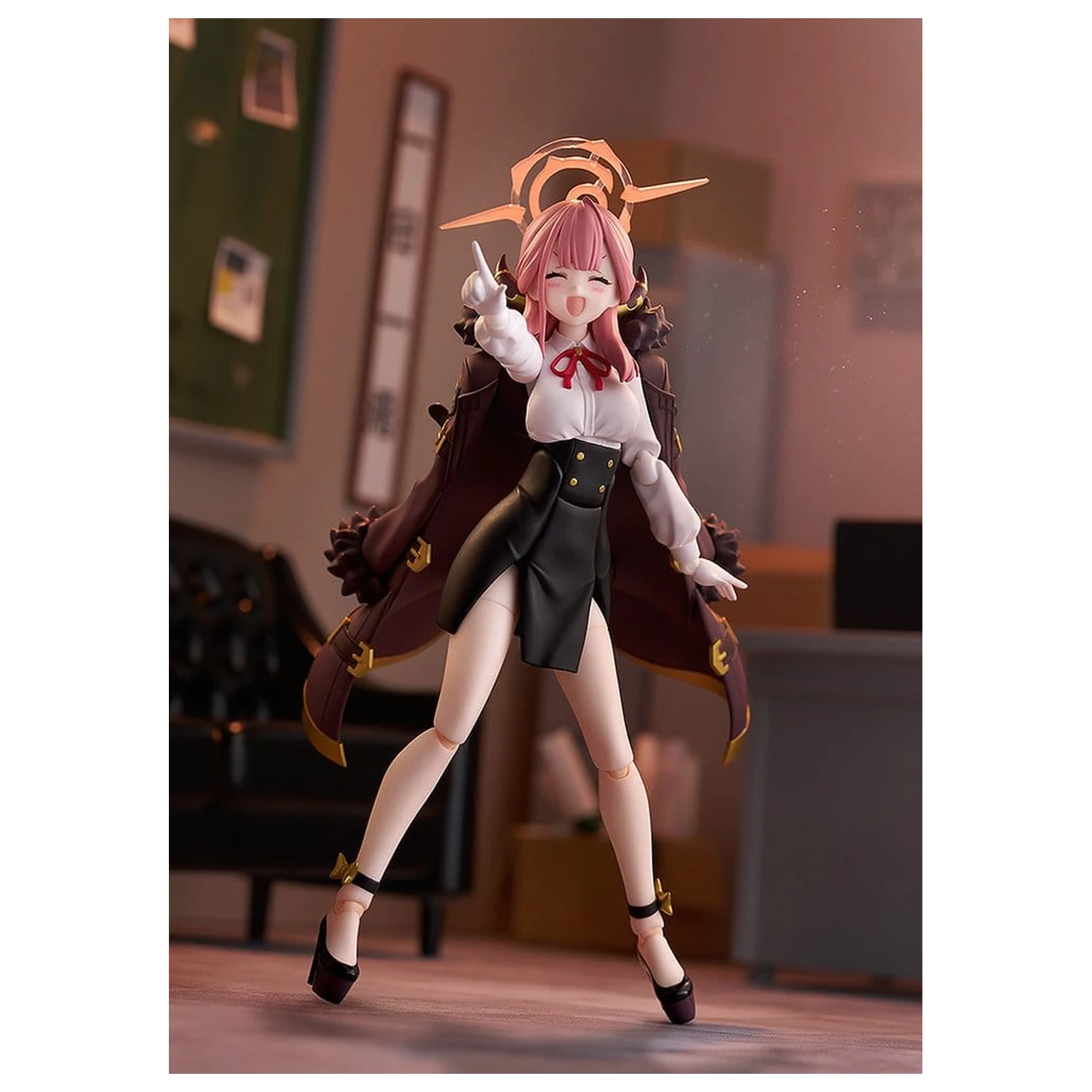 Blue Archive Figma Figurina de actiune Aru Rikuhachima 15 cm poza produsului