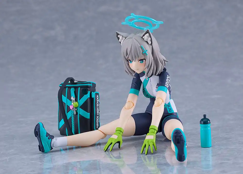 Blue Archive Figma figurină de acțiune Shiroko Sunaookami Ciclism 15 cm poza produsului