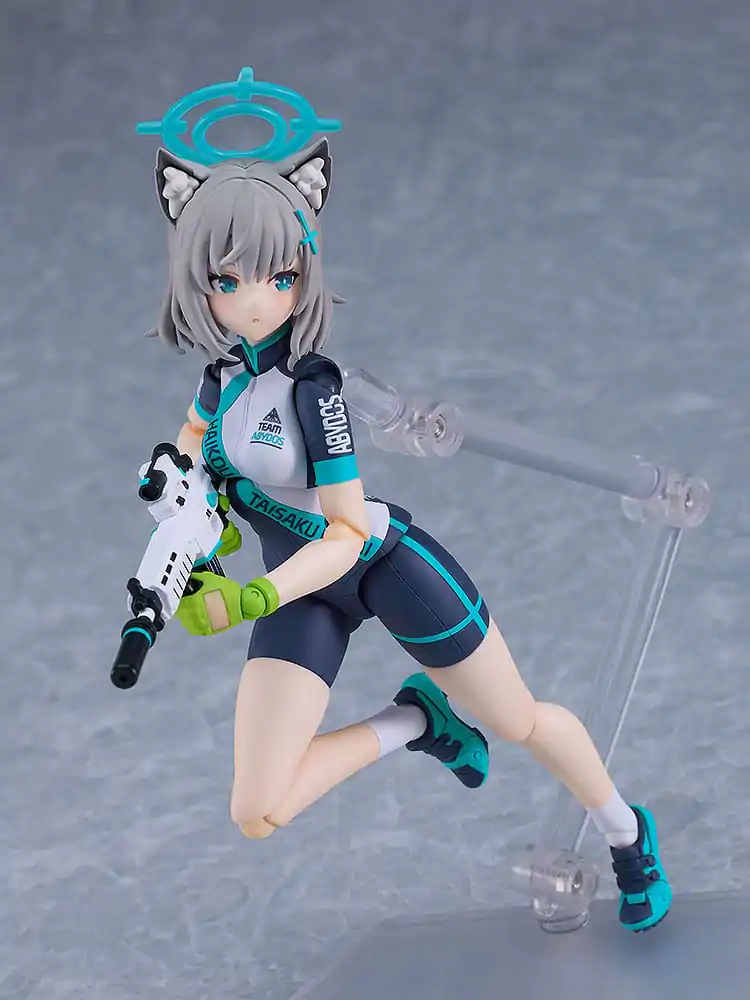 Blue Archive Figma figurină de acțiune Shiroko Sunaookami Ciclism 15 cm poza produsului