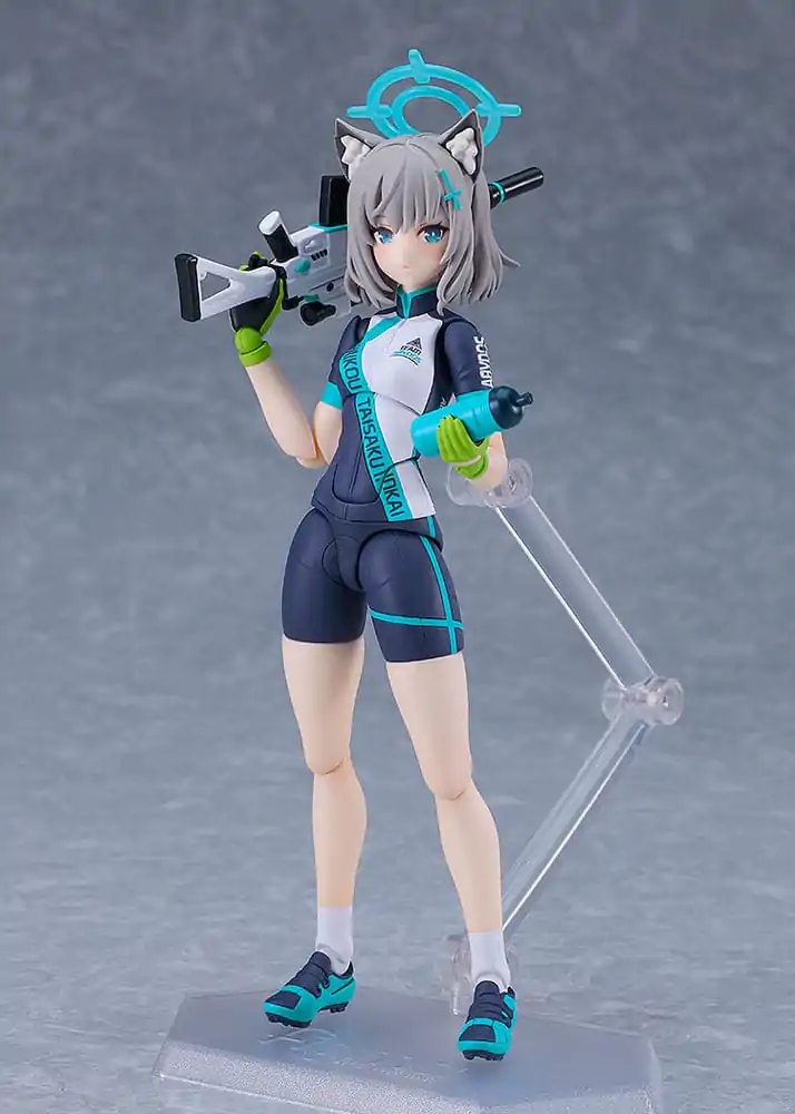 Blue Archive Figma figurină de acțiune Shiroko Sunaookami Ciclism 15 cm poza produsului