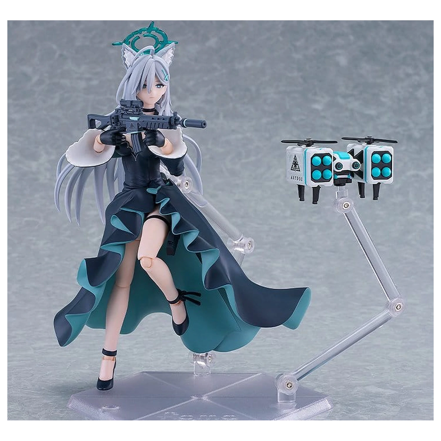 Blue Archive Figma figurină de acțiune Shiroko*Terror 15 cm poza produsului