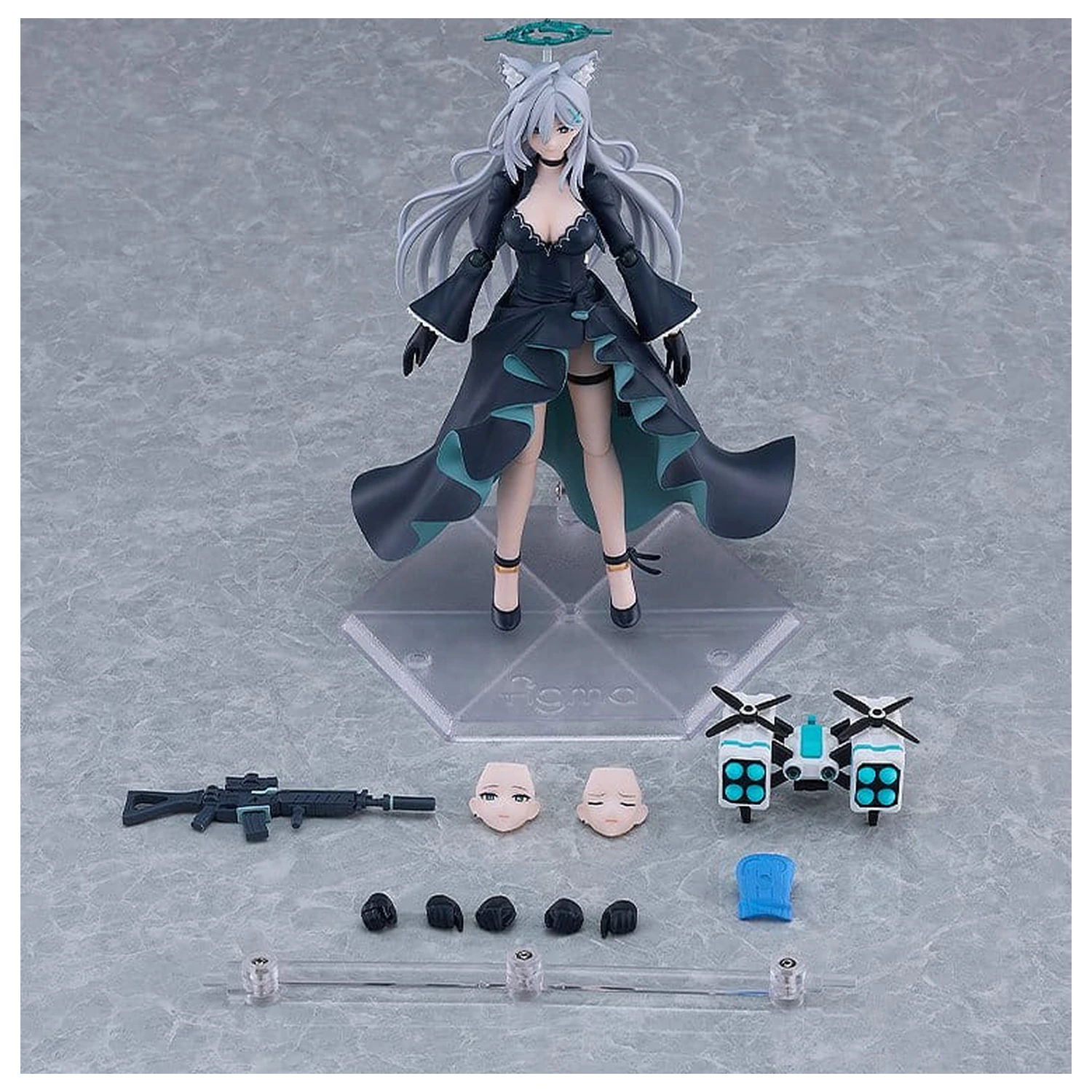 Blue Archive Figma figurină de acțiune Shiroko*Terror 15 cm poza produsului