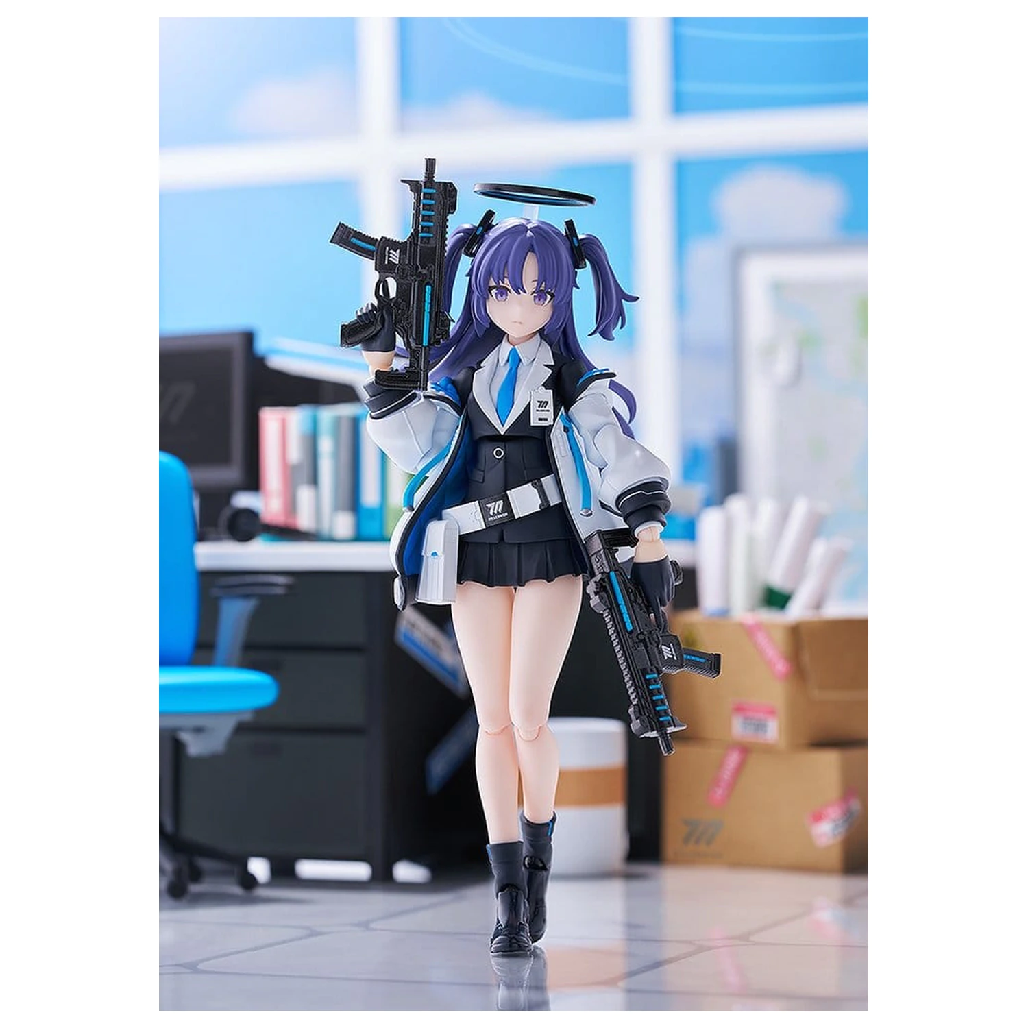 Blue Archive Figma figurina de actiune Yuuka Hayase 15 cm poza produsului