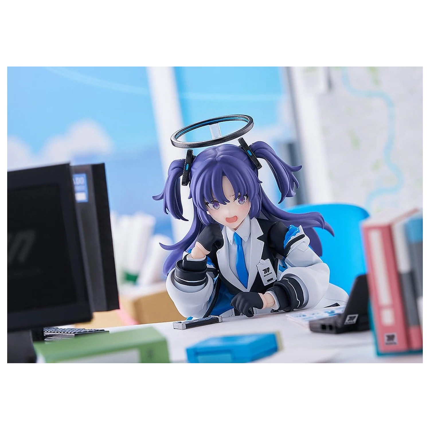 Blue Archive Figma figurina de actiune Yuuka Hayase 15 cm poza produsului