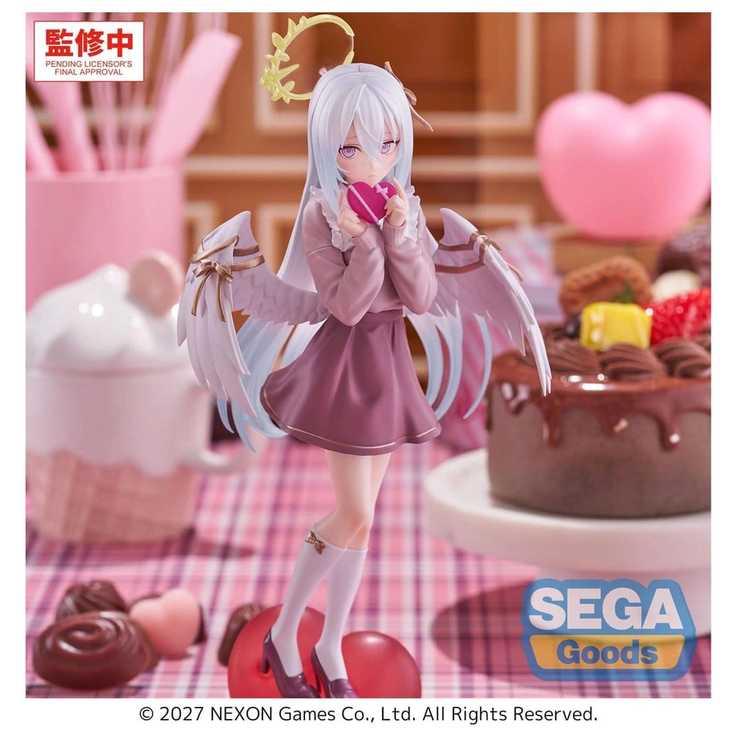 Blue Archive XStellar PVC Figurina Azusa Happy Valentine!! 21 cm poza produsului