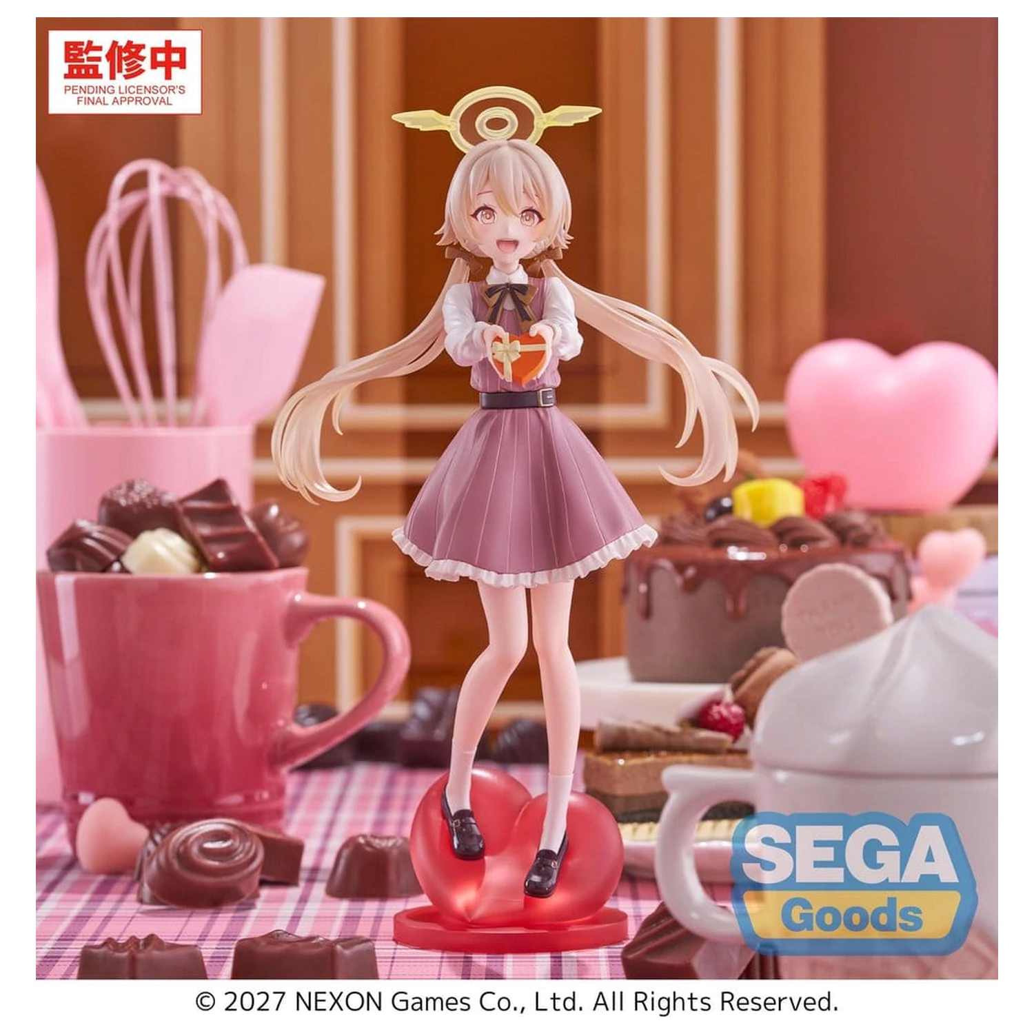 Blue Archive XStellar PVC Figurina Hifumi Happy Valentine!! 22 cm poza produsului