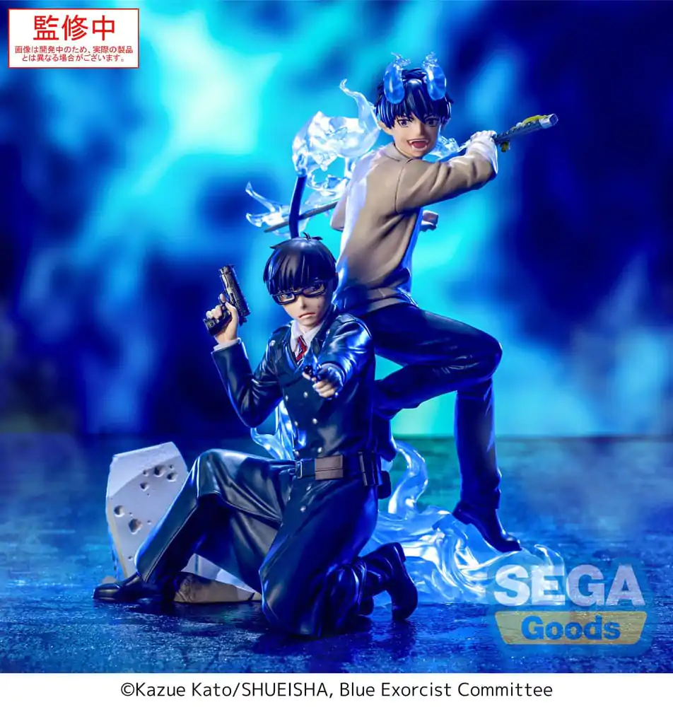 Figurină PVC Blue Exorcist Shimane Illuminati Saga Xross Link Rin Okumura 18 cm poza produsului