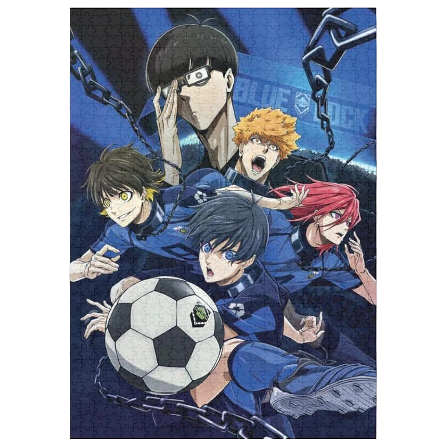 Blue Lock puzzle (1000 piese) poza produsului