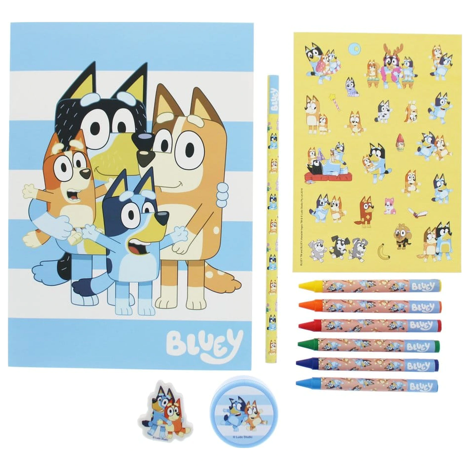 Bluey Set de papetarie de 11 piese poza produsului