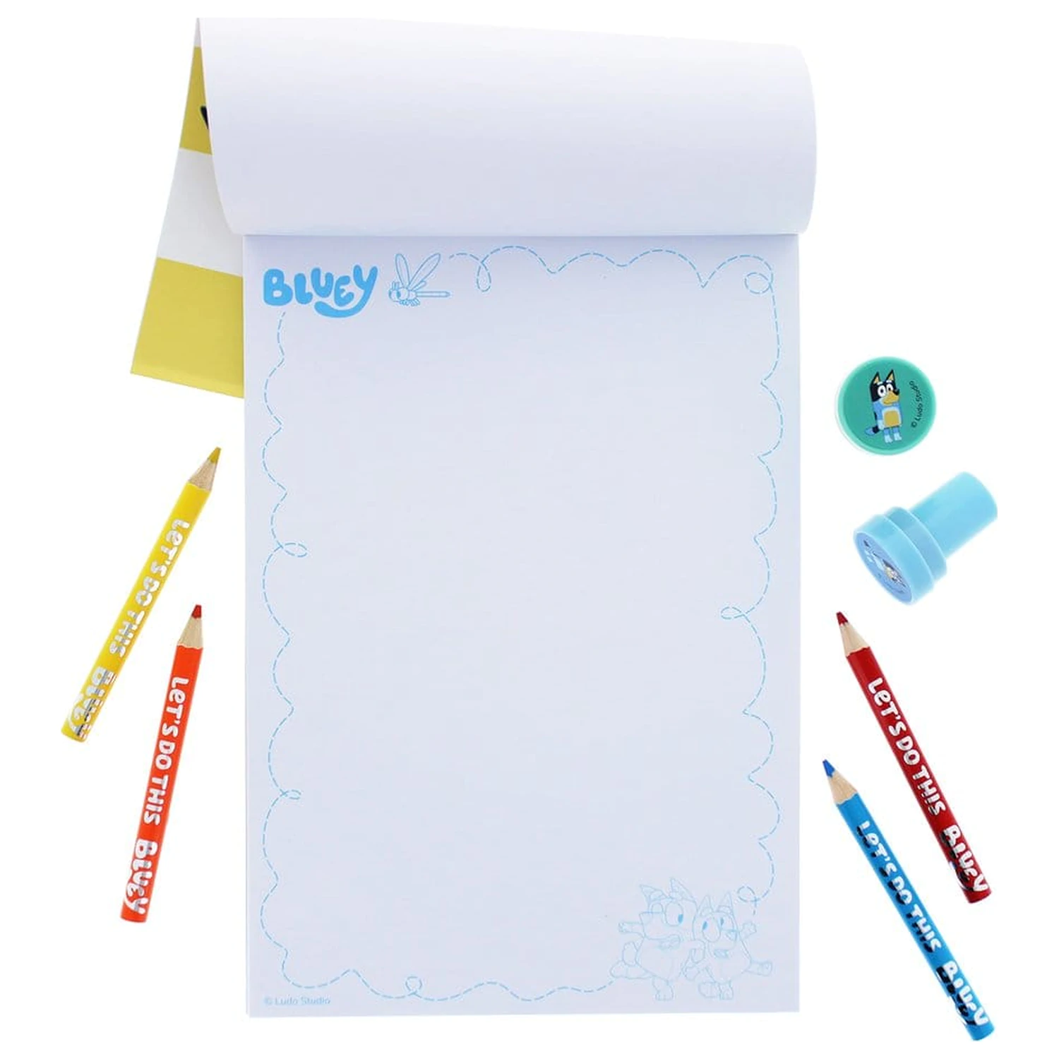 Bluey Set de colorat creativ 14 piese poza produsului