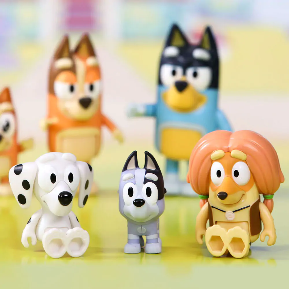 Set figurine de acțiune Bluey 8 piese poza produsului