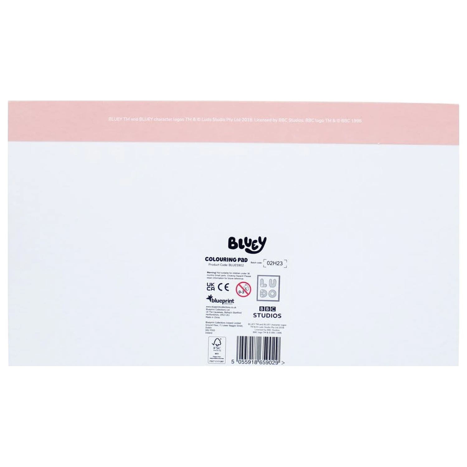 Bluey Carte de colorat A4 & Set de stickere poza produsului
