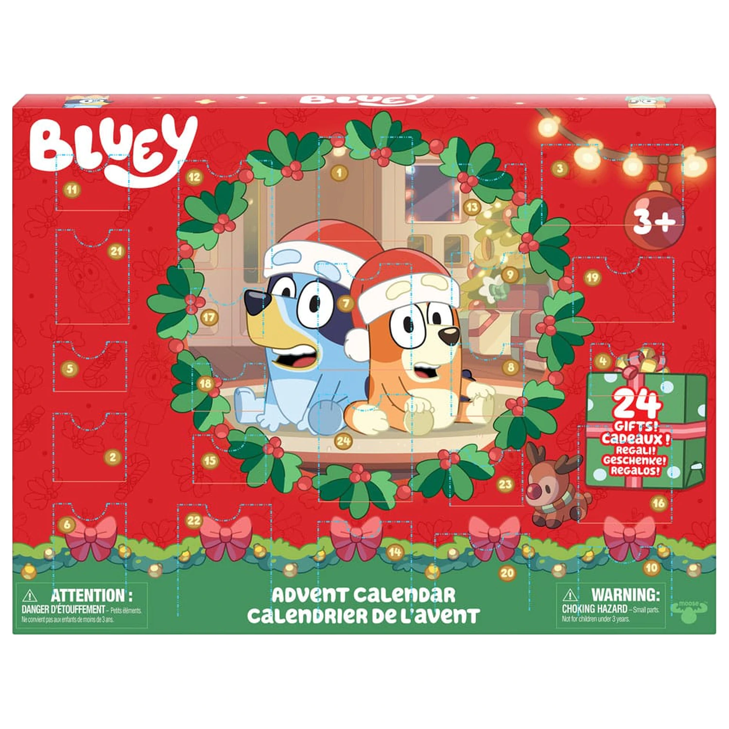 Bluey Calendar Advent Mini Figurine poza produsului
