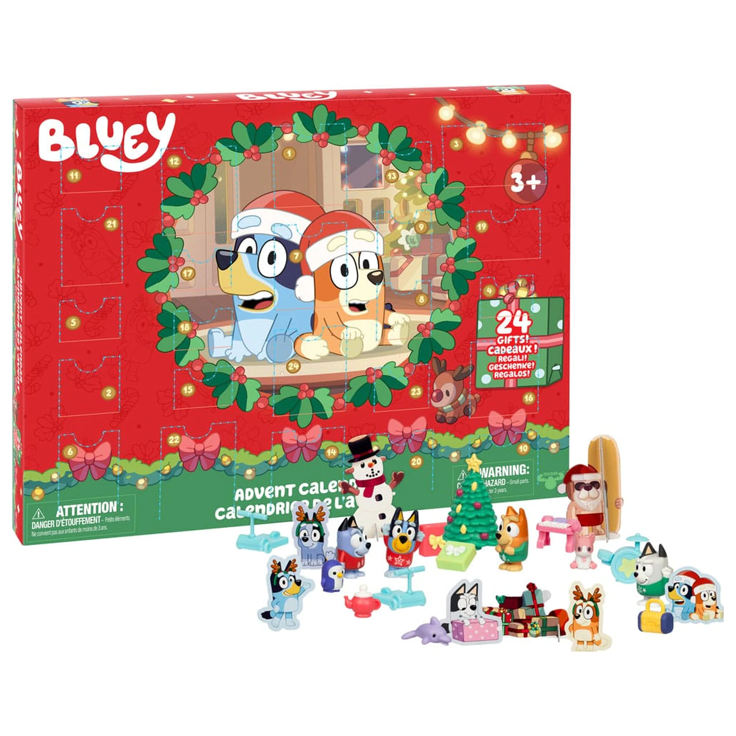 Bluey Calendar Advent Mini Figurine poza produsului