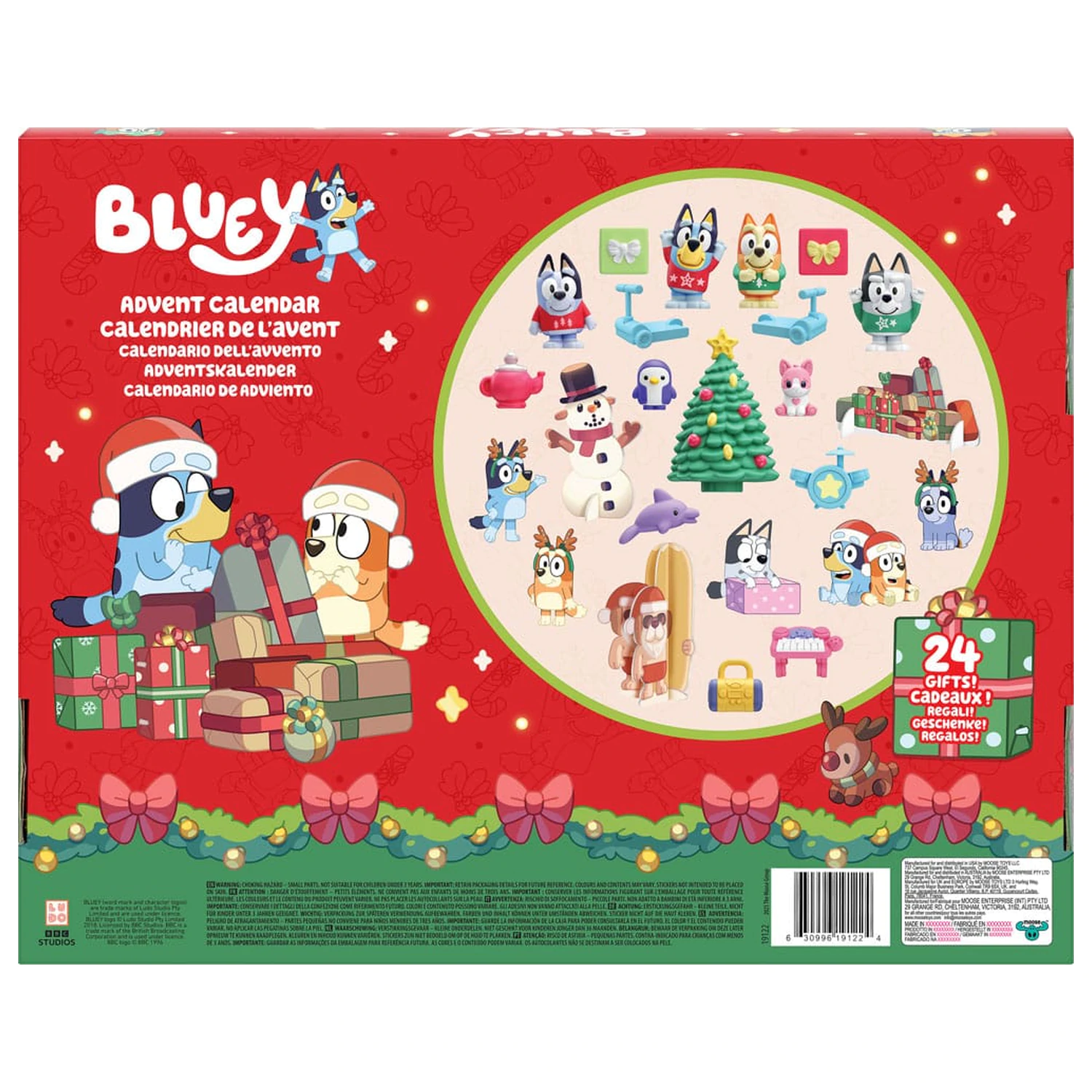 Bluey Calendar Advent Mini Figurine poza produsului