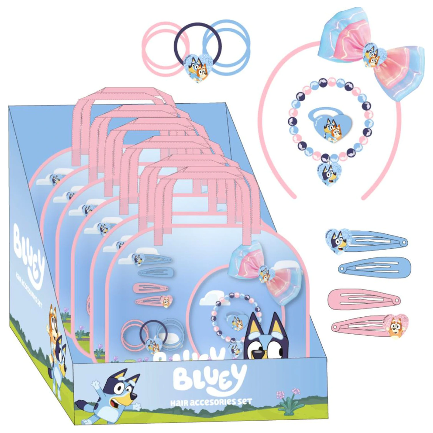 Bluey Best Friend Set de accesorii pentru par poza produsului