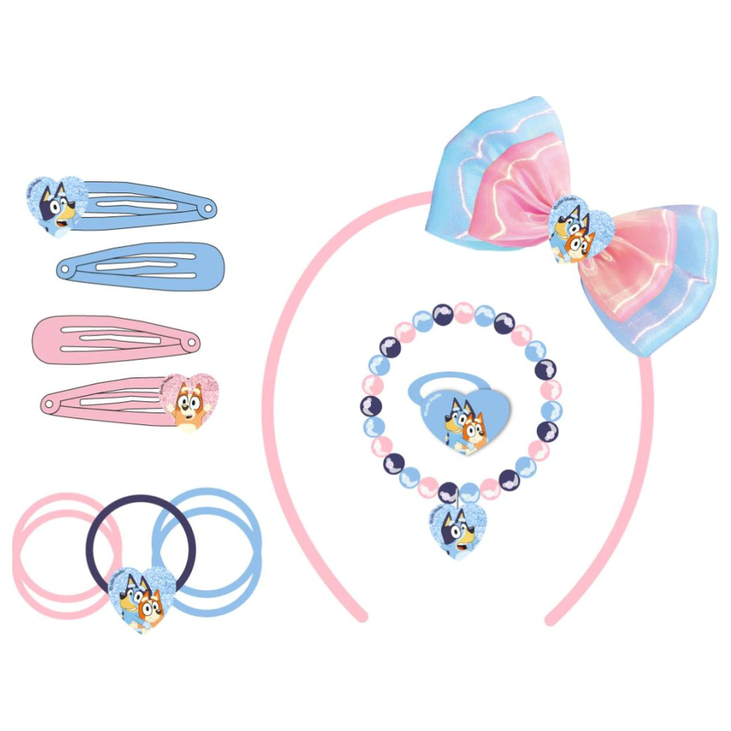 Bluey Best Friend Set de accesorii pentru par poza produsului