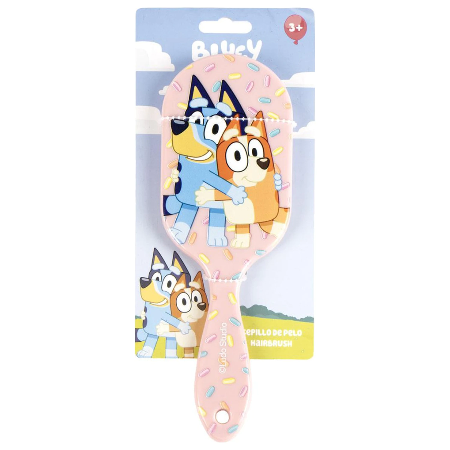 Bluey Bingo Perie de par, Pieptene 20 cm poza produsului
