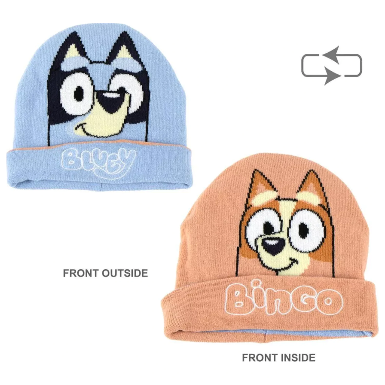 Sapca reversibila pentru copii Bluey Bingo poza produsului