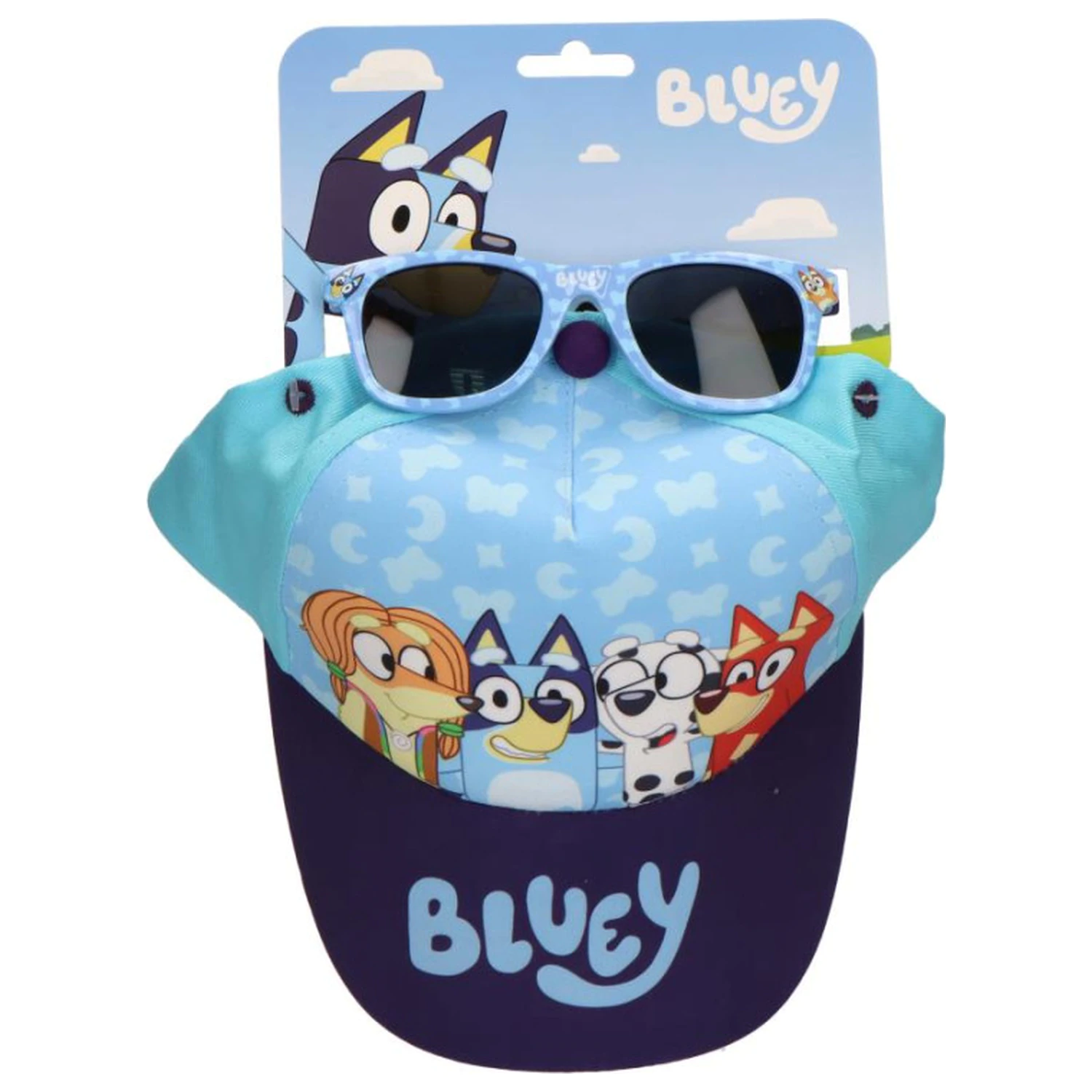 Bluey Blue Team Ochelari de soare si Set Sapca de baseball poza produsului