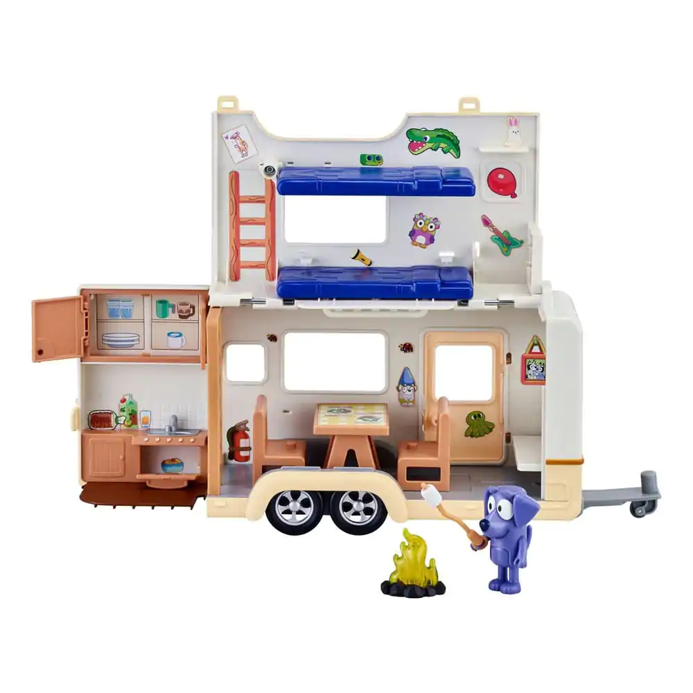 Figurină de acțiune Bluey cu vehicul Caravană Bluey poza produsului