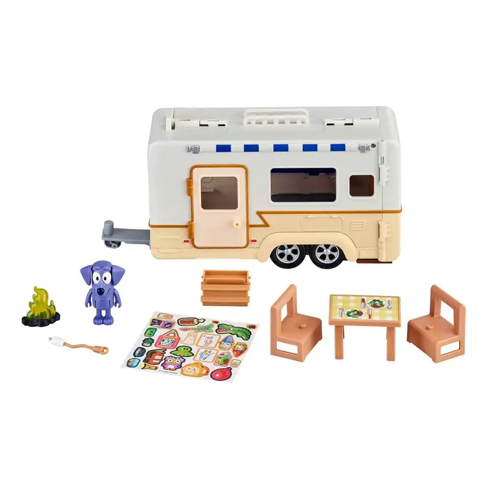 Figurină de acțiune Bluey cu vehicul Caravană Bluey poza produsului