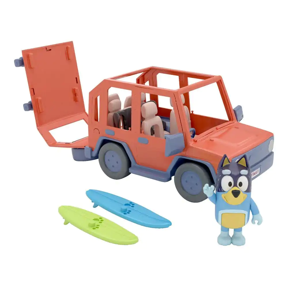 Figurină de acțiune Bluey cu Vehicul Bluey Family Cruiser poza produsului