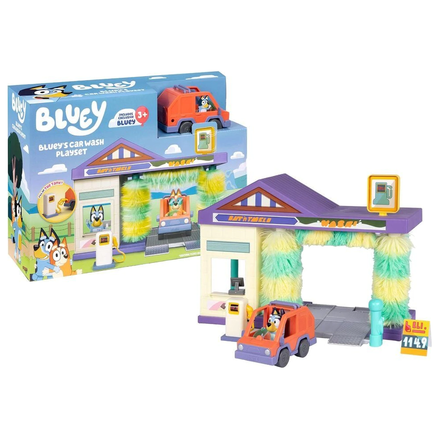 Set de joacă Bluey Spălătorie auto poza produsului