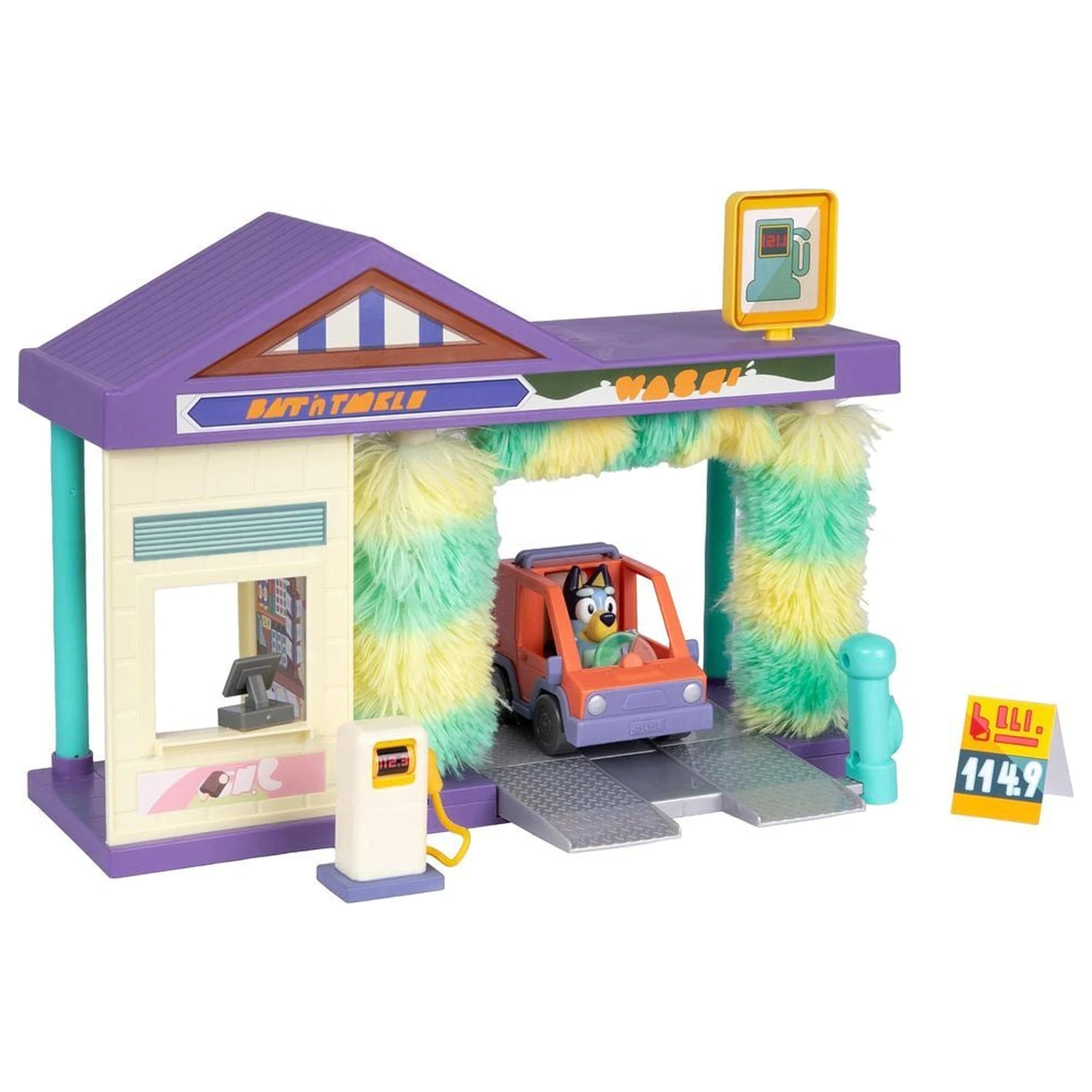 Set de joacă Bluey Spălătorie auto poza produsului